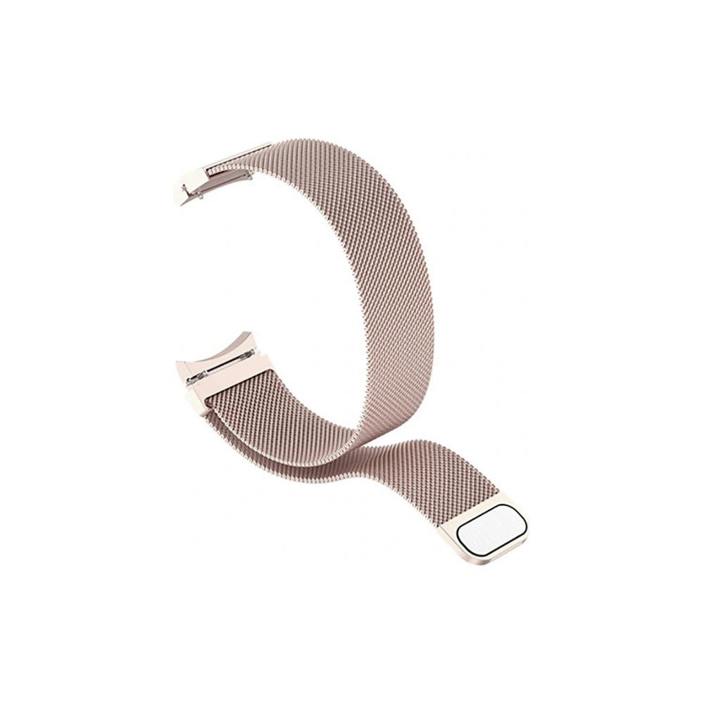 Bransoleta PURO Milanese Magnetic Band Samsung Galaxy Watch 4/4 Classic (różowe złoto)