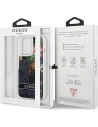 Kup Etui Guess GUHCP13LLFLSB Apple iPhone 13 Pro niebieski/blue hardcase Flower Liquid Glitter - GUE1674BLU - {ean13} - Sklep Home Screen