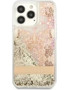 Kup Etui Guess GUHCP13LLFLSD Apple iPhone 13 Pro zlatý/gold hardcase Paisley Liquid Glitter - GUE1675GLD - {ean13} - Sklep Home Screen