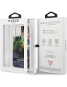 Kup Etui Guess GUHCP13MLFLSB Apple iPhone 13 niebieski/blue hardcase Flower Liquid Glitter - GUE1677BLU - {ean13} - Sklep Home Screen