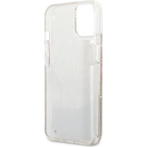 Kup Case Guess GUHCP13MLFLSD Apple iPhone 13 gold/hartschale Paisley Flüssigglitzer - GUE1678GLD - {ean13} - Sklep Home Screen