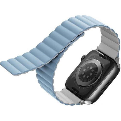 Kup Pasek UNIQ Revix Apple Watch 4/5/6/7/SE/8/9/10 40/41/42mm Reversible Magnetic biały-niebieski/white-blue - UNIQ622WHTBLU - {ean13} - Sklep Home Screen