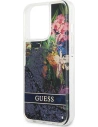 Kup Etui Guess GUHCP13XLFLSB Apple iPhone 13 Pro Max kék/blue kemény tok Flower Liquid Glitter - GUE1683BLU - {ean13} - Sklep Home Screen