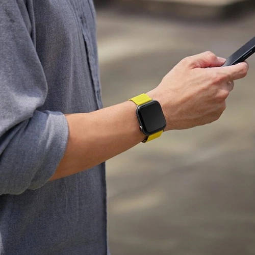 Kup Pasek UNIQ Revix Apple Watch 4/5/6/7/SE/8/9/10 40/41/42mm Reverzibilní Magnetic černý-modrý/black-blue - UNIQ624BLKBLU - {ean13} - Sklep Home Screen