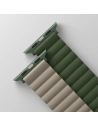 Kup Pasek UNIQ Revix Apple Watch 4/5/6/7/SE/8/9/Ultra 44/45/49mm Reversible Magnetic zeleno-šedý/green-taupe - UNIQ630GRNTAU - {ean13} - Sklep Home Screen