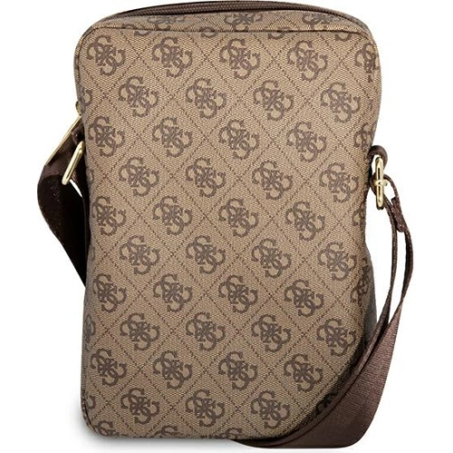 Kup Torba Guess GUTB8G4GFBR 8 cali brązowa/brown 4G Big Metal Logo - GUE1689BR - {ean13} - Sklep Home Screen