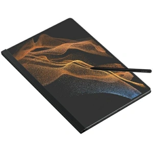 Buy Samsung Galaxy Tab S8 Ultra EF-ZX900PB black Note View Cover - SMG709BLK - {ean13} - Home Screen Store Europe