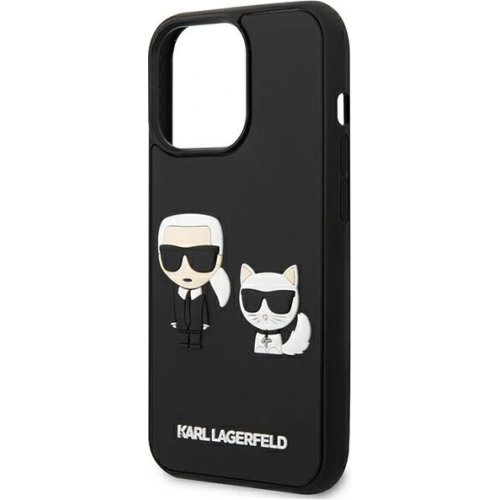 Kup Etui Karl Lagerfeld KLHCP13L3DRKCK Apple iPhone 13 Pro černý/black hardcase Karl&Choupette Ikonik 3D - KLD921BLK - {ean13} - Sklep Home Screen
