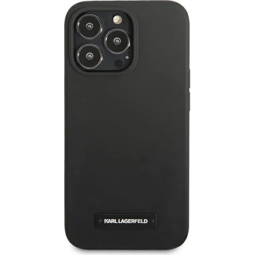 Kup Etui Karl Lagerfeld KLHCP13LSLMP1K Apple iPhone 13 Pro hardcase czarny/black Silicone Plaque - KLD922BLK - {ean13} - Sklep Home Screen