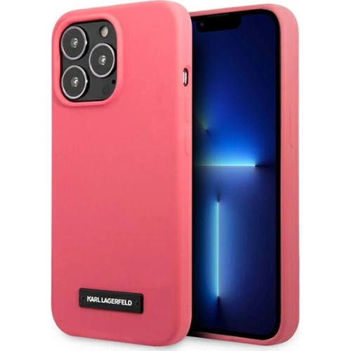 Kup Etui Karl Lagerfeld KLHCP13LSLMP1PI Apple iPhone 13 Pro hardcase fuchsie/fuchsia silikonová deska - KLD923FHS - {ean13} - Sklep Home Screen
