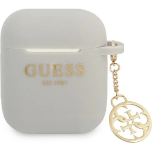 Kup Etui Guess GUA2LSC4EG Apple AirPods gri/grey Silicon Charm 4G Collection - GUE1694GRY - {ean13} - Sklep Home Screen