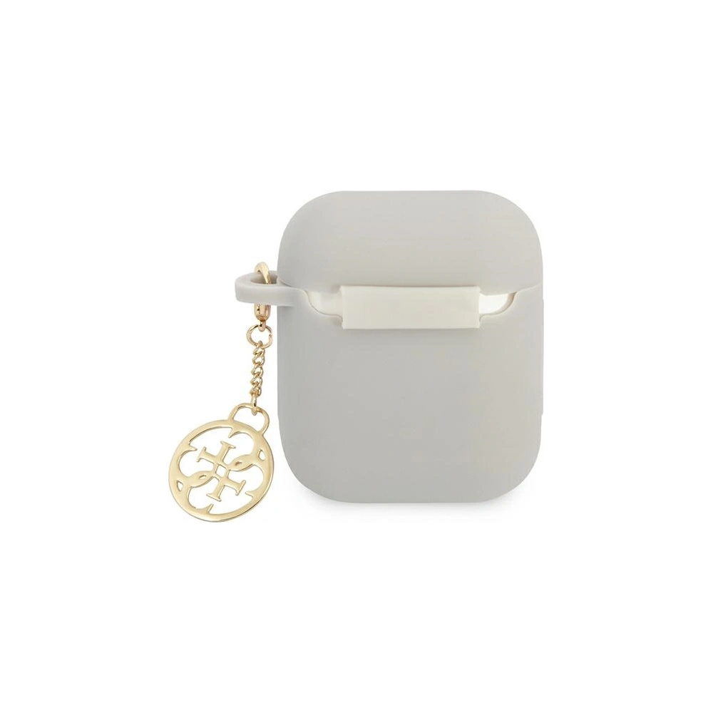 Etui Guess GUA2LSC4EG Apple AirPods szary/grey Silicone Charm 4G Collection