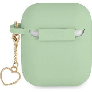 Kup Etui Guess GUA2LSCHSN Apple AirPods verde/green Silicon Charm Heart Collection - GUE1695GRN - {ean13} - Sklep Home Screen