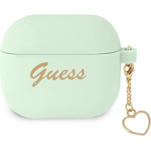 Kup Case Guess GUA3LSCHSN Apple AirPods 3 grün/silicone Charm Heart Collection - GUE1697GRN - {ean13} - Sklep Home Screen