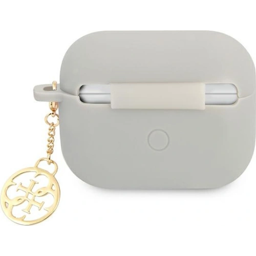 Buy Guess GUAPLSC4EG Apple AirPods Pro grey Silicone Charm 4G Collection - GUE1698GRY - {ean13} - Home Screen Store Europe