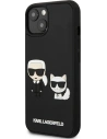 Kup Case Karl Lagerfeld KLHCP13S3DRKCK Apple iPhone 13 mini schwarz/hardcase Karl&Choupette Ikonik 3D - KLD927BLK - {ean13} - Sklep Home Screen