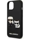 Kup Case Karl Lagerfeld KLHCP13S3DRKCK Apple iPhone 13 mini schwarz/hardcase Karl&Choupette Ikonik 3D - KLD927BLK - {ean13} - Sklep Home Screen