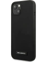 Kup Case Karl Lagerfeld KLHCP13SSLMP1K Apple iPhone 13 mini Hardcase schwarz/schwarz Silikonplatte - KLD928BLK - {ean13} - Sklep Home Screen