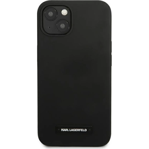 Kup Etui Karl Lagerfeld KLHCP13SSLMP1K Apple iPhone 13 mini keménytok fekete/szilikon plakett - KLD928BLK - {ean13} - Sklep Home Screen