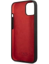 Kup Case Karl Lagerfeld KLHCP13SSLMP1K Apple iPhone 13 mini Hardcase schwarz/schwarz Silikonplatte - KLD928BLK - {ean13} - Sklep Home Screen