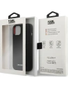Kup Case Karl Lagerfeld KLHCP13SSLMP1K Apple iPhone 13 mini Hardcase schwarz/schwarz Silikonplatte - KLD928BLK - {ean13} - Sklep Home Screen