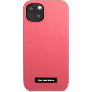 Kup Case Karl Lagerfeld KLHCP13SSLMP1PI Apple iPhone 13 mini Hardcase Fuchsia/Silikon Plakette - KLD929FHS - {ean13} - Sklep Home Screen