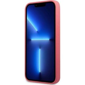 Kup Case Karl Lagerfeld KLHCP13SSLMP1PI Apple iPhone 13 mini Hardcase Fuchsia/Silikon Plakette - KLD929FHS - {ean13} - Sklep Home Screen