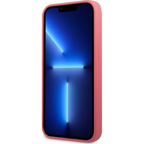 Kup Case Karl Lagerfeld KLHCP13SSLMP1PI Apple iPhone 13 mini Hardcase Fuchsia/Silikon Plakette - KLD929FHS - {ean13} - Sklep Home Screen