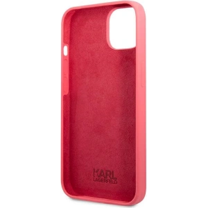 Kup Case Karl Lagerfeld KLHCP13SSLMP1PI Apple iPhone 13 mini Hardcase Fuchsia/Silikon Plakette - KLD929FHS - {ean13} - Sklep Home Screen