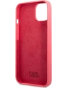 Kup Case Karl Lagerfeld KLHCP13SSLMP1PI Apple iPhone 13 mini Hardcase Fuchsia/Silikon Plakette - KLD929FHS - {ean13} - Sklep Home Screen