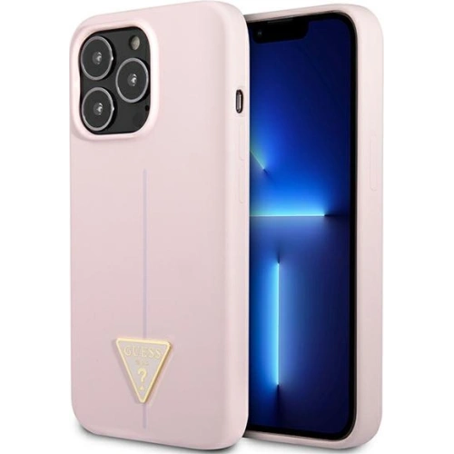 Kup Case Guess GUHCP13LSLTGU Apple iPhone 13 Pro lila/purple Hardcase Silikon Triangle - GUE1702PRP - {ean13} - Sklep Home Screen