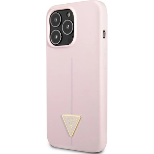 Kup Etui Guess GUHCP13LSLTGU Apple iPhone 13 Pro fioletowy/purple hardcase Silicone Triangle - GUE1702PRP - {ean13} - Sklep Home Screen