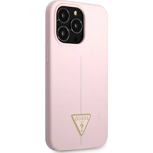 Kup Etui Guess GUHCP13LSLTGU Apple iPhone 13 Pro fioletowy/purple hardcase Silicone Triangle - GUE1702PRP - {ean13} - Sklep Home Screen