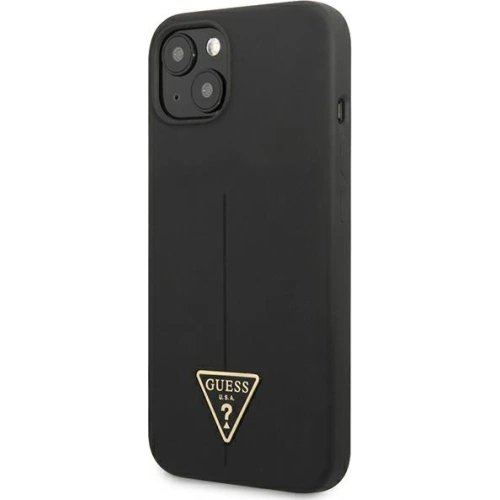 Kup Etui Guess GUHCP13SSLTGK Apple iPhone 13 mini černý/black hardcase Silicone Triangle - GUE1706BLK - {ean13} - Sklep Home Screen
