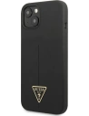 Kup Case Guess GUHCP13SSLTGK Apple iPhone 13 mini schwarz/schwarz Hardcase Silikontasche Triangle - GUE1706BLK - {ean13} - Sklep Home Screen