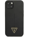 Kup Case Guess GUHCP13SSLTGK Apple iPhone 13 mini schwarz/schwarz Hardcase Silikontasche Triangle - GUE1706BLK - {ean13} - Sklep Home Screen