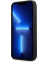 Buy Guess GUHCP13SSLTGK Apple iPhone 13 mini black hardcase Silicone Triangle - GUE1706BLK - {ean13} - Home Screen Store Europe