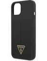 Kup Case Guess GUHCP13SSLTGK Apple iPhone 13 mini schwarz/schwarz Hardcase Silikontasche Triangle - GUE1706BLK - {ean13} - Sklep Home Screen