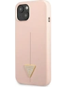 Kup Etui Guess GUHCP13SSLTGP Apple iPhone 13 mini różowy/pink hardcase Silicone Triangle - GUE1707PNK - {ean13} - Sklep Home Screen