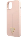 Kup Etui Guess GUHCP13SSLTGP Apple iPhone 13 mini różowy/pink hardcase Silicone Triangle - GUE1707PNK - {ean13} - Sklep Home Screen