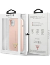 Kup Etui Guess GUHCP13SSLTGP Apple iPhone 13 mini różowy/pink hardcase Silicone Triangle - GUE1707PNK - {ean13} - Sklep Home Screen