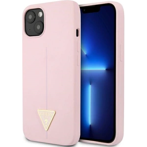 Kup Case Guess GUHCP13SSLTGU Apple iPhone 13 mini lila/purple Hardcase Silikon-Dreieck - GUE1708PRP - {ean13} - Sklep Home Screen