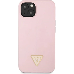 Kup Case Guess GUHCP13SSLTGU Apple iPhone 13 mini lila/purple Hardcase Silikon-Dreieck - GUE1708PRP - {ean13} - Sklep Home Screen