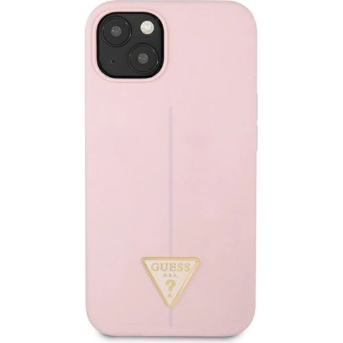 Kup Etui Guess GUHCP13SSLTGU Apple iPhone 13 mini fioletowy/purple hardcase Silicone Triangle - GUE1708PRP - {ean13} - Sklep Home Screen
