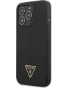 Buy Guess GUHCP13XSLTGK Apple iPhone 13 Pro Max black hardcase Silicone Triangle - GUE1709BLK - {ean13} - Home Screen Store Europe