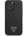 Buy Guess GUHCP13XSLTGK Apple iPhone 13 Pro Max black hardcase Silicone Triangle - GUE1709BLK - {ean13} - Home Screen Store Europe