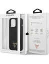 Buy Guess GUHCP13XSLTGK Apple iPhone 13 Pro Max black hardcase Silicone Triangle - GUE1709BLK - {ean13} - Home Screen Store Europe