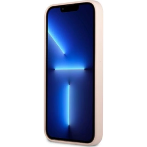 Etui Guess GUHCP13XSLTGP Apple iPhone 13 Pro Max różowy/pink hardcase Silicone Triangle