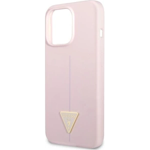 Etui Guess GUHCP13XSLTGU Apple iPhone 13 Pro Max fioletowy/purple hardcase Silicone Triangle