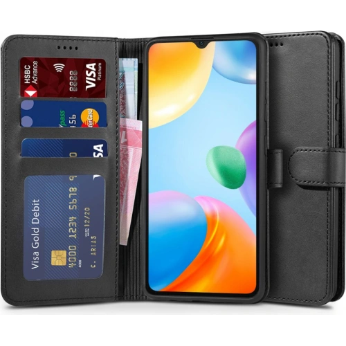 Kup Etui Tech-Protect Wallet Redmi 10C Negru - THP1002BLK - {ean13} - Sklep Home Screen